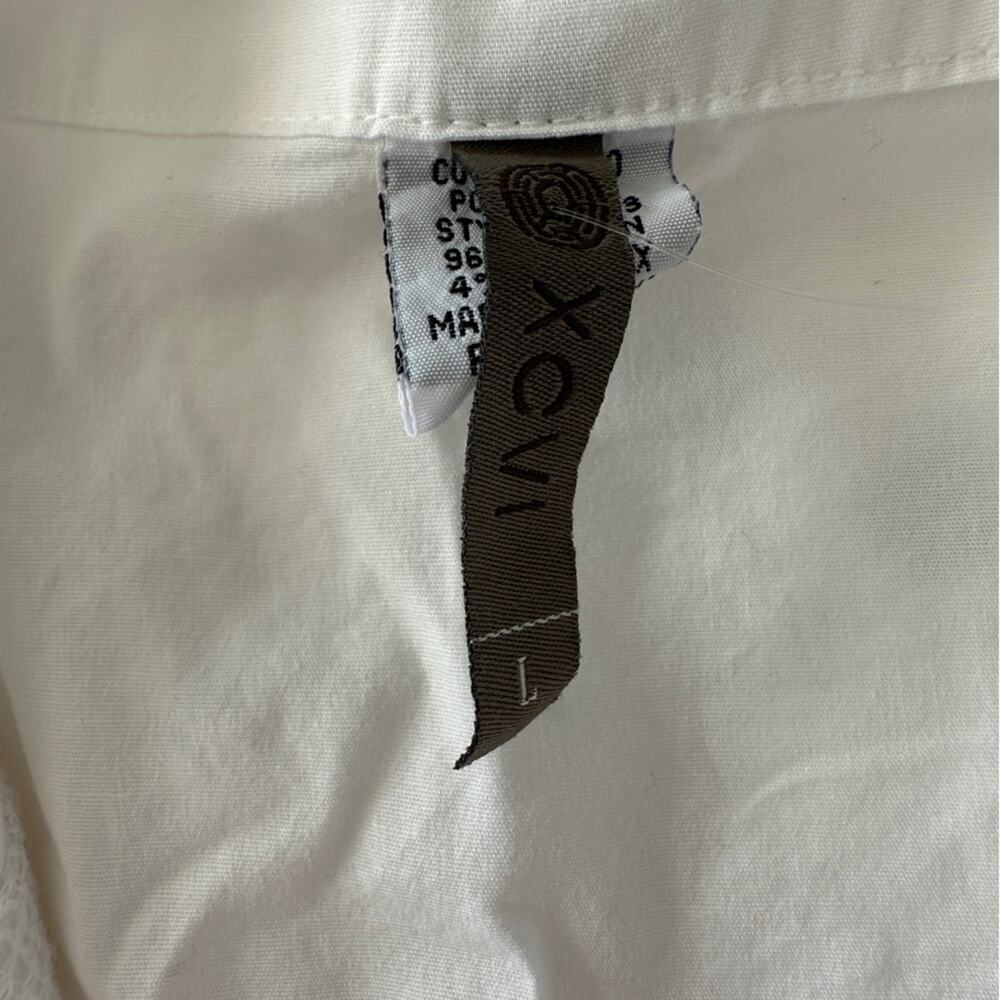 XCVI White Utility Jacket Women’s Large NWT - Picture 6 of 9